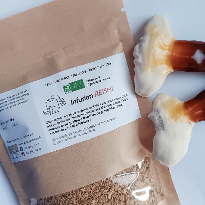 Infusion 100% Reishi bio - 25g